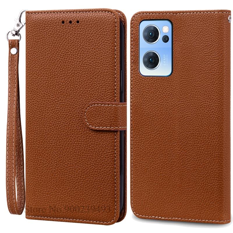 Чехол Reno7 для OPPO Reno 7 4G, мягкий силиконовый чехол-кошелек из кожи, флип-чехол для OPPO Reno 7 5G, чехол для телефона Reno 7 Pro 5G, чехол Funda