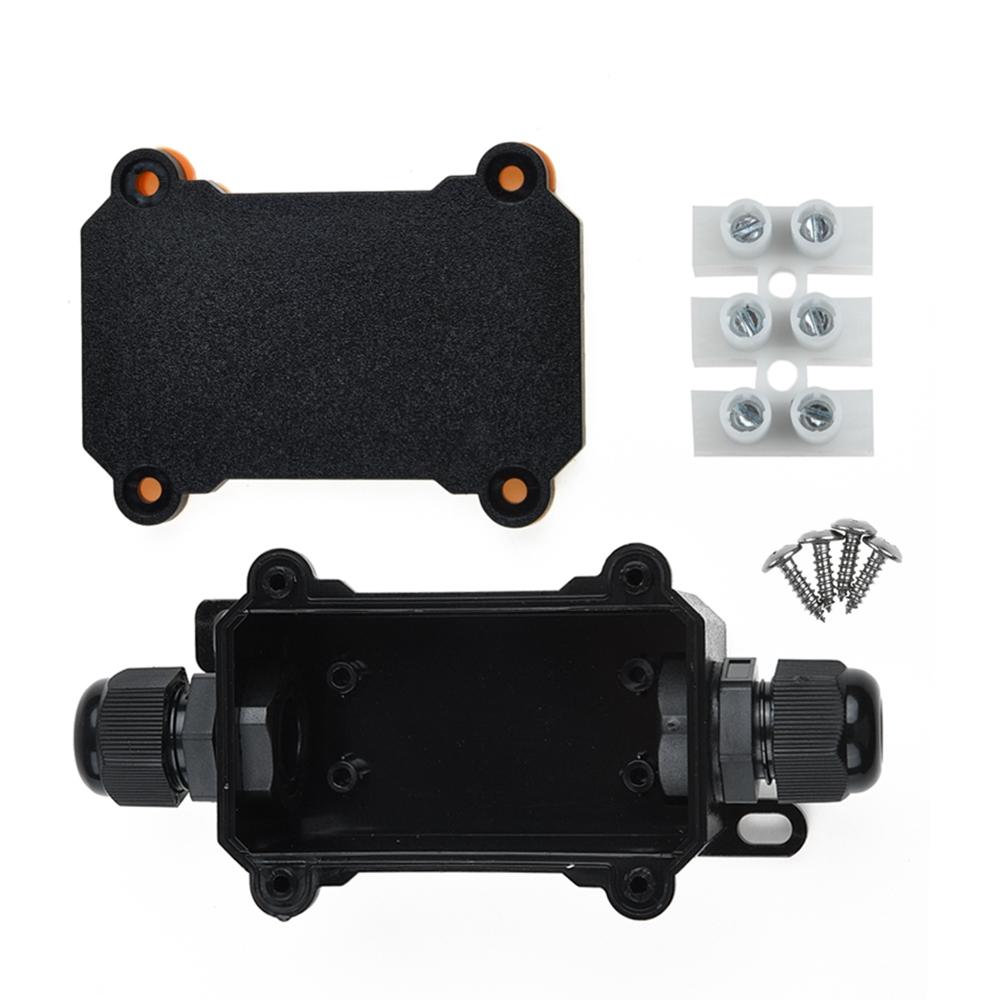 Flame retardant Junction Box Anti-UV Stainless Steel 2 Way Waterproof Cable