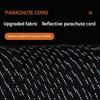 Светоотражающий паракорд 550 военный 7-жильный канат тактический парашютный шнур для кемпинговой палатки сигнальный шнур шнур DIY браслет