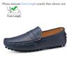 Лоферы Мужские Мокасины Кожаные Балетки Повседневная Обувь Плюс Большой Размер 48 Белые Слипоны для Вождения Ходьбы Обувь Chaussure Homme Cuir