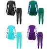 Girls Muslim Swimsuit Islamic Swimwear Hijab Burkini Kids Full Cover Swimwear Sunsuit Swimwear