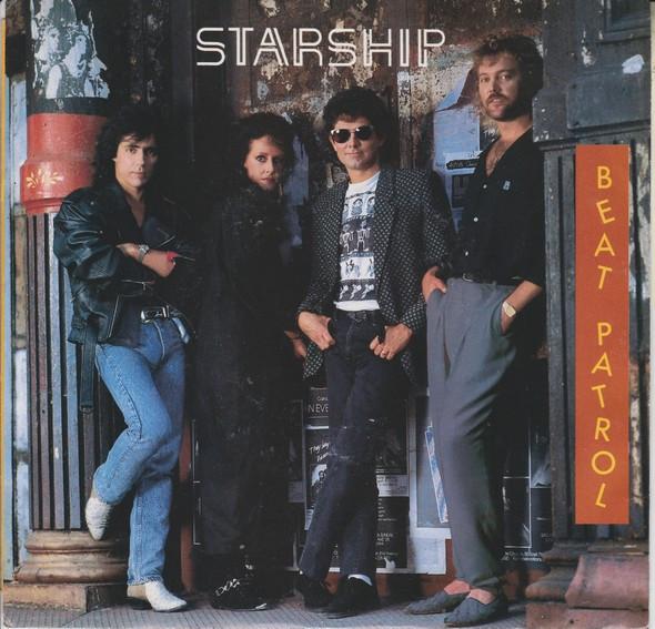 7-дюймовая пластинка STARSHIP Beat Patrol 53087G RCA 1987 США Рок Б/у