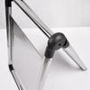 Haistick Folding Stainless Steel A-Frame 'No Parking' Sign