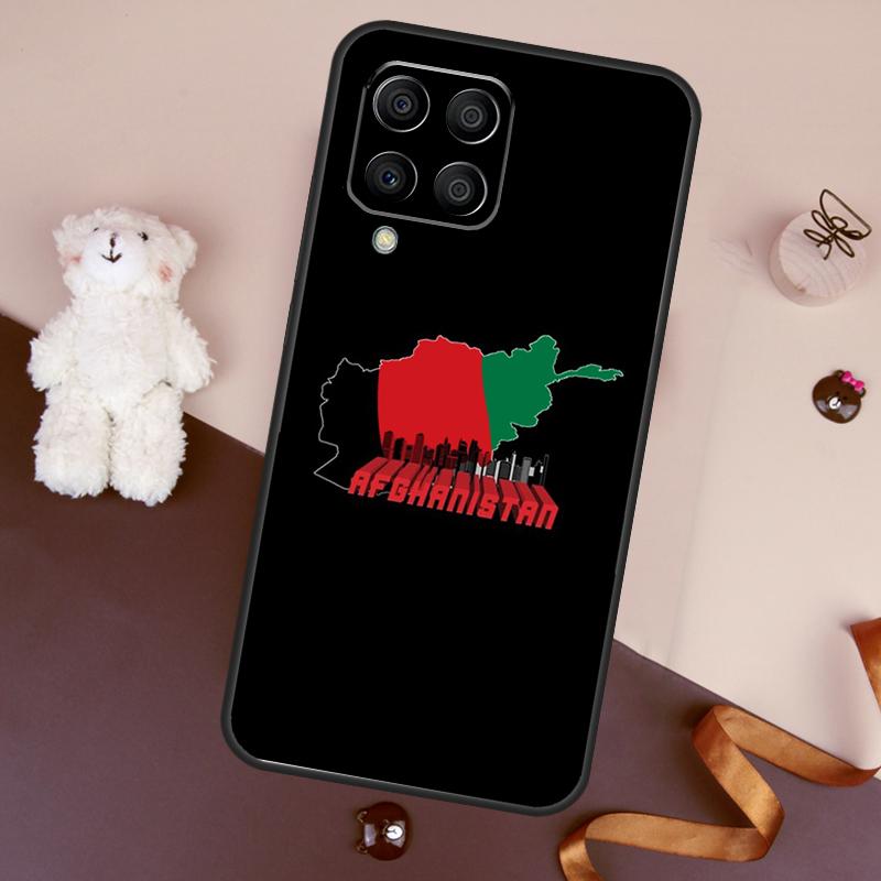 Чехол-баннер с флагом Афганистана для Samsung Galaxy M36 M55 M35 M15 M56 M16 M54 M14 M34 M31 M11 M13 M53 M12 M32 M52 M06