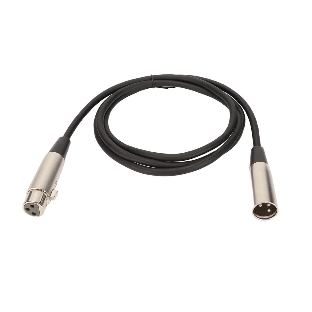 XLR Папа - Мама Микрофонный кабель Износостойкий XLR Папа - Мама Звуковой кабель 4.9 фута