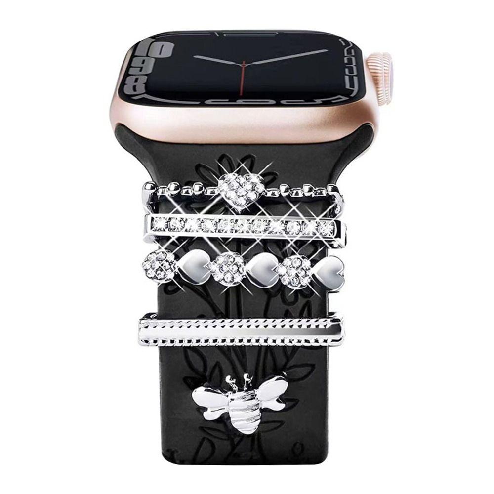 Metal Bracelet Brooch Watch Band Ornament Wristbelt Charms Strap Accessories Decorative Ring