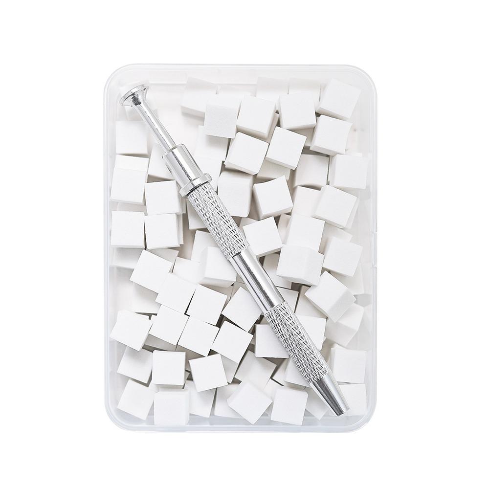 Coloring Stamping Gradient Nail Sponge Set Soft High Rebound Nail Stamper Sponge Nail Care Square DIY Manicure Makeup Sponge