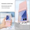 Прозрачный защитный чехол для Samsung Z Flip7 с закаленной пленкой с полным покрытием