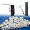 Badminton Ball Collector Detachable Training Tool Tennis Ball Picker Sweeping Net for Court Gym Practice Equipment