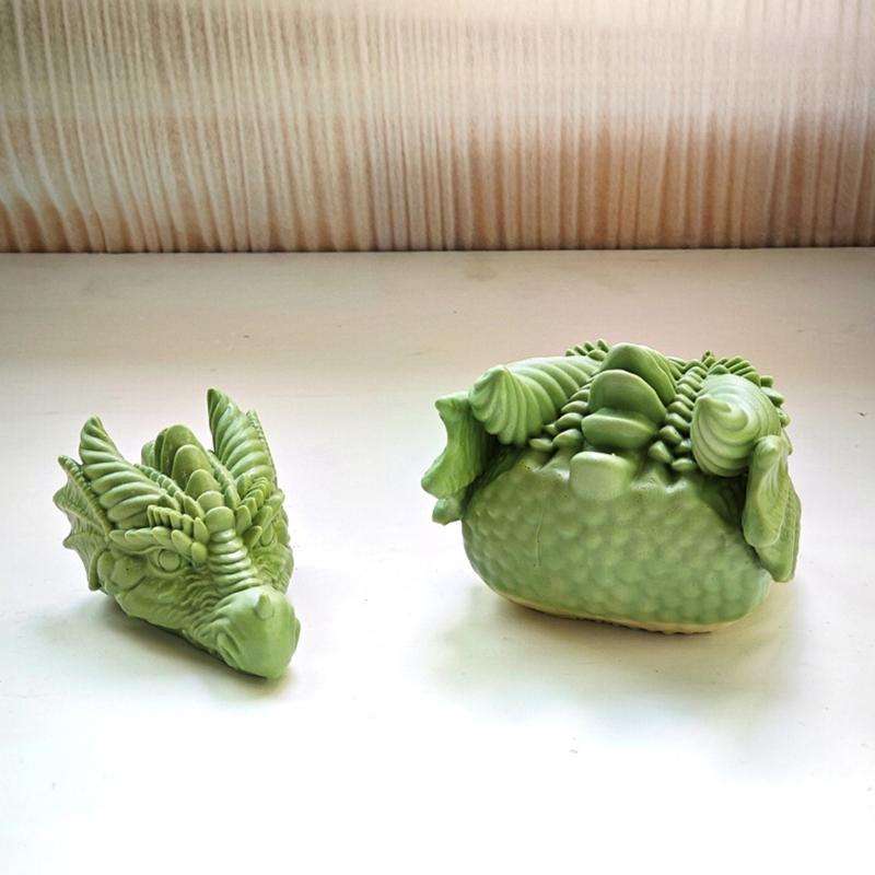 Силиконовые формы для свечей «Голова дракона», силиконовые формы из эпоксидной смолы для декора свечей, мыла, гипса, силиконовые формы для гипса