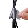 HDPE 1.5m Length Management  Wire Organizer Flexible Spiral Tube Cable Holder Cord Protector
