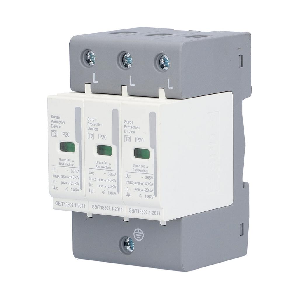 BERM Устройство защиты от перенапряжения Разрядник SPD Защита электрической цепи 220 В 380 В 3P40KA