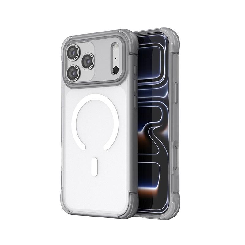 Применимо к Apple iPhone11promax прозрачный магнитный чехол для мобильного телефона с воздушной подушкой, чувствительный к коже Apple 11 магнитный чехол для мобильного телефона