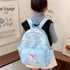 Adorable 2024 Cartoon Print Toddler Backpack Breathable Nylon School Bag For Kids