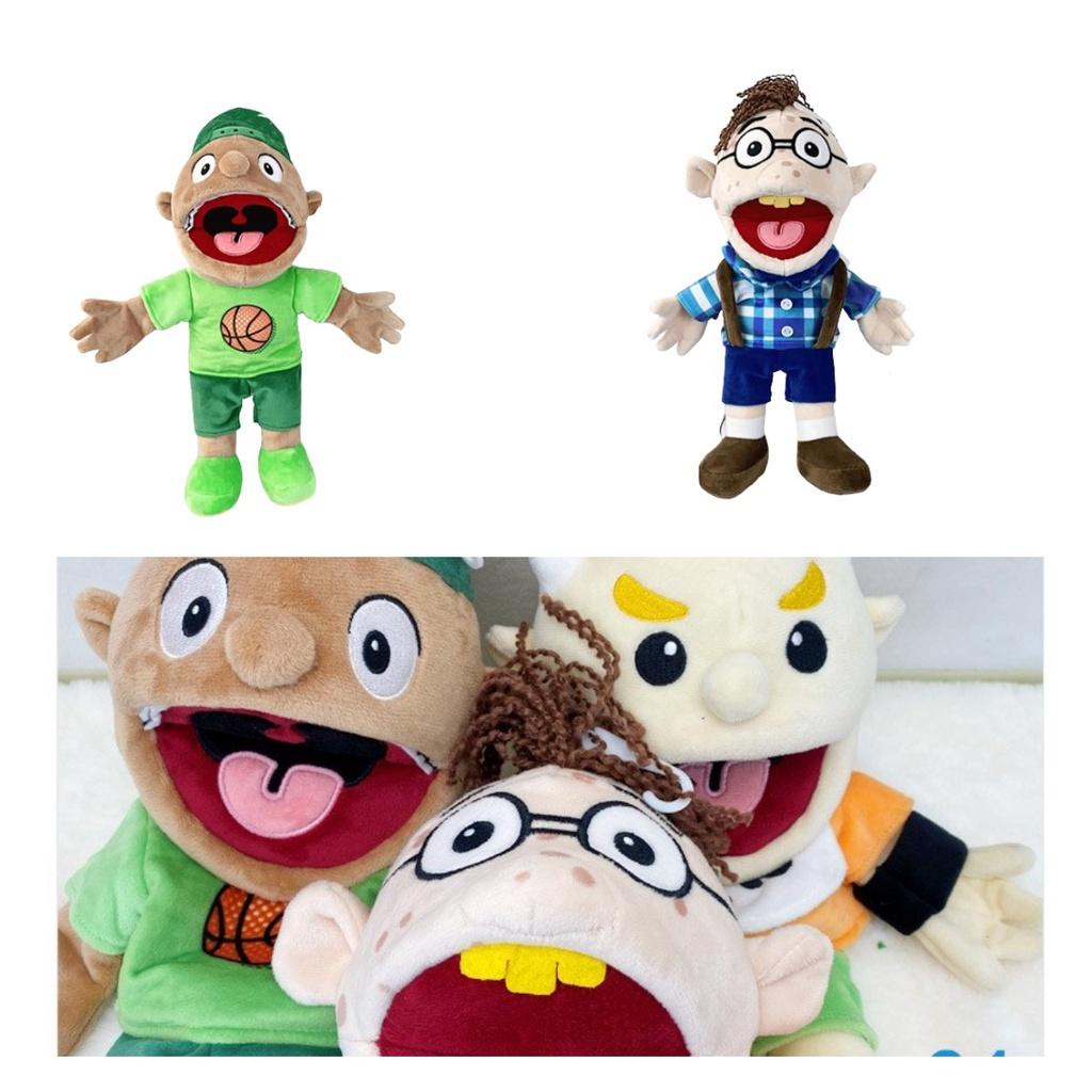 Jeff Plush Hand Puppet For Storytelling And Entertainment 40cm