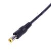 Male to 2 Male Power Cord 5.5mm*2.5mm Adapter Connector Professional Way Splitter  Electronics