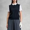 Fila Свитер-поло с коротким рукавом, вязаный, серия Golf, женские топы A11W625411F-NV