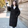 New Style 2025 Winter Thick Down Cotton-padded Coat for Women Long Over Knee Korean Loose Cotton-padded Coat