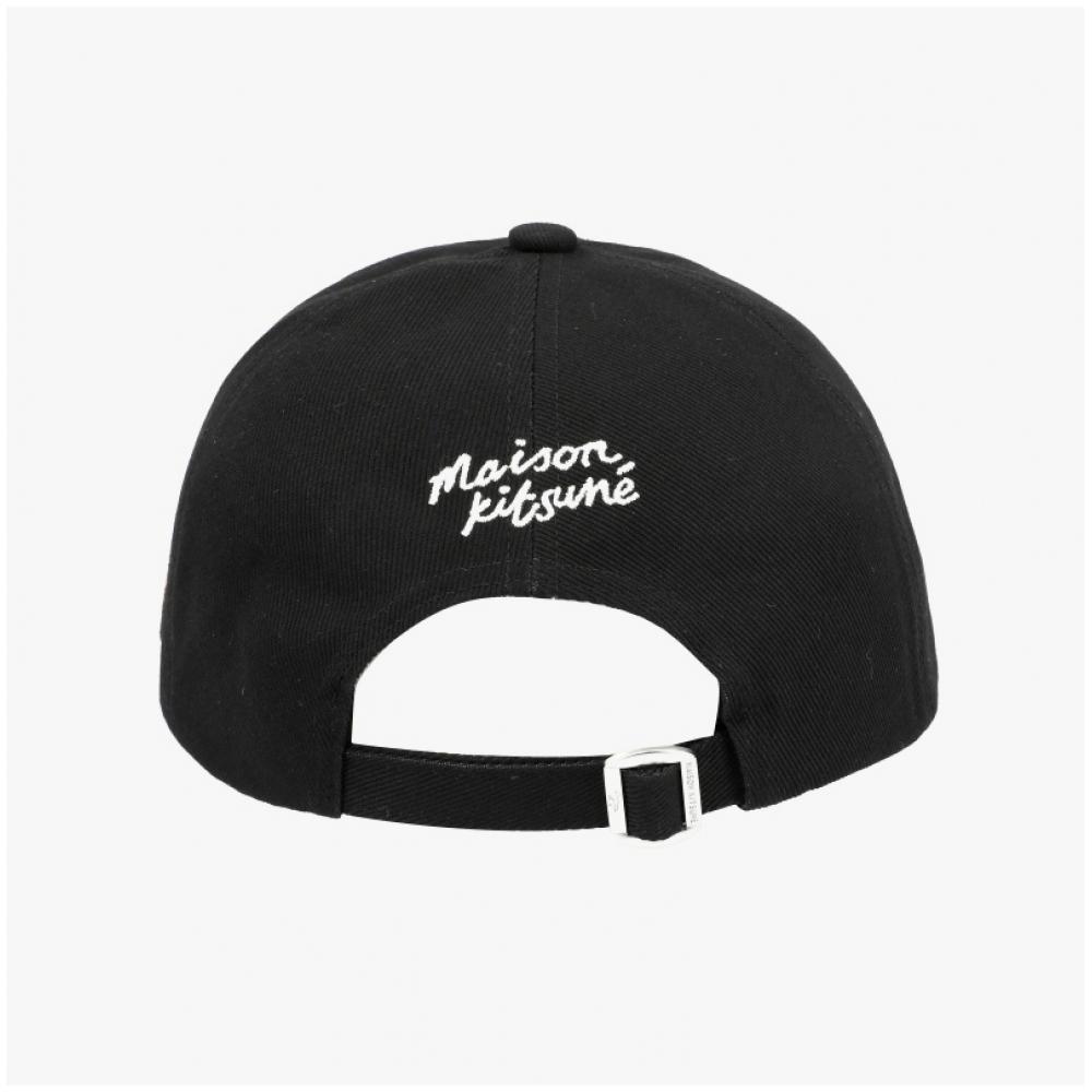Кепка с патчем Double Fox Head Maison Kitsune Om611cfww0096