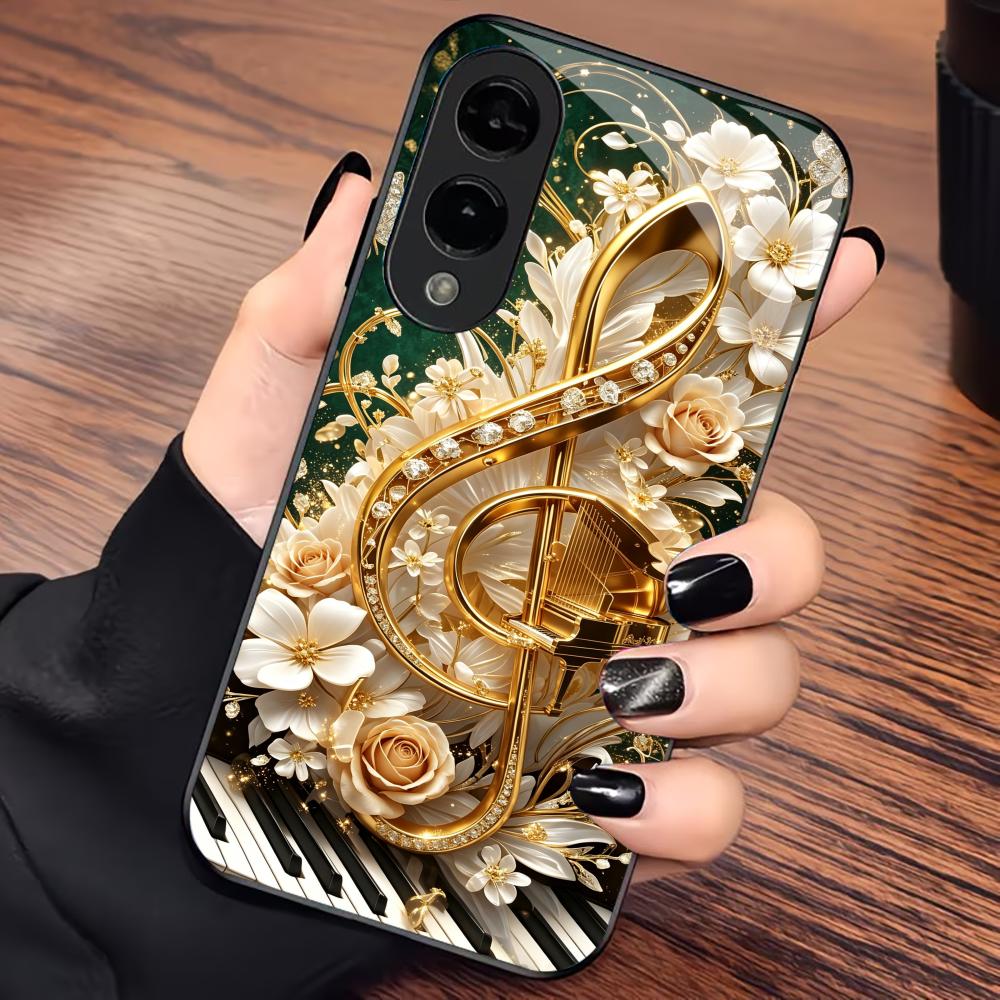 Лепестки окружают Чехлы для телефонов Note fashion чехол стекло для Samsung Galaxy S26 S25 S24 S23 S22 FE Ultra Plus