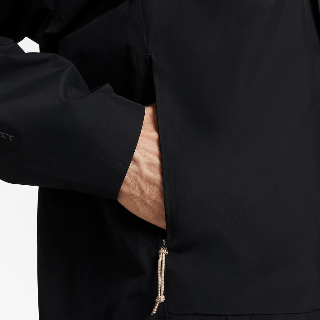 Nike ACG Storm-Fit Cascade Дождевик Черная мужская уличная одежда DV9415-010