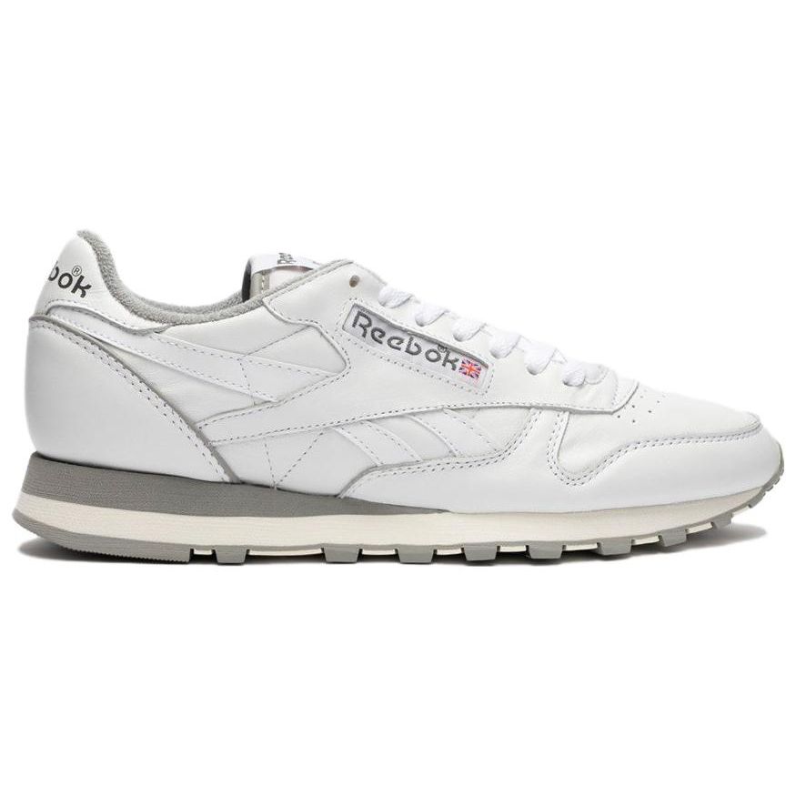 Reebok Классическая кожаная унисекс Белый Меловой Серый GY9877