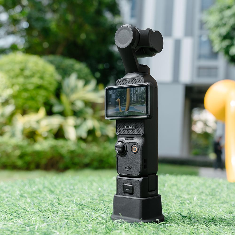 Desktop Base Stand for DJI OSMO Pocket 3 Stable Base Bracket Anti-slip Base For DJI Pocket 3 Handheld Gimbal Mount Accessories