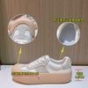Leather Little White Shoes Women's Spring 2025 New Flat Baseplate Shoes Women's Casual Versatile Women's Shoes Platform German Training Shoes Women's