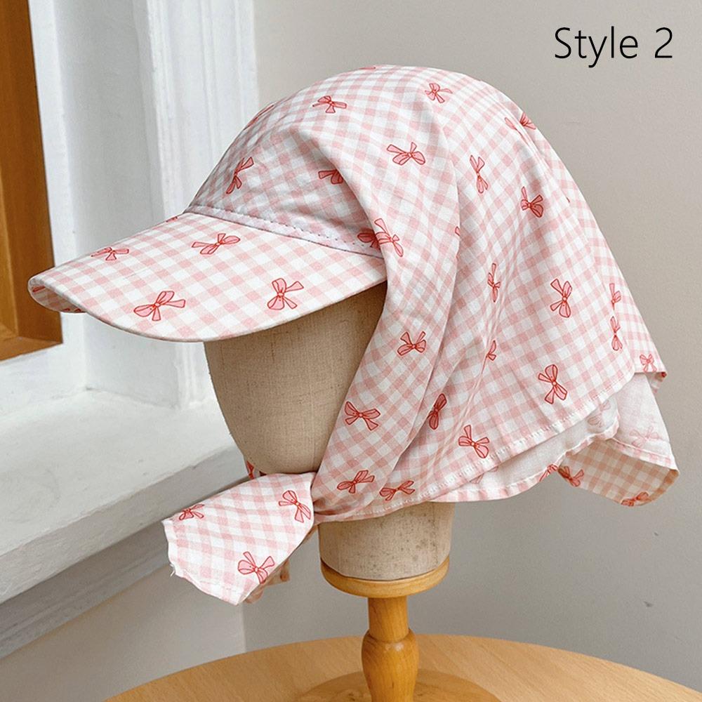 Sweet Loli Headscarf Hat French Retro Baseball Cap Fashion Peaked Cap Outdoor Seaside Vacation