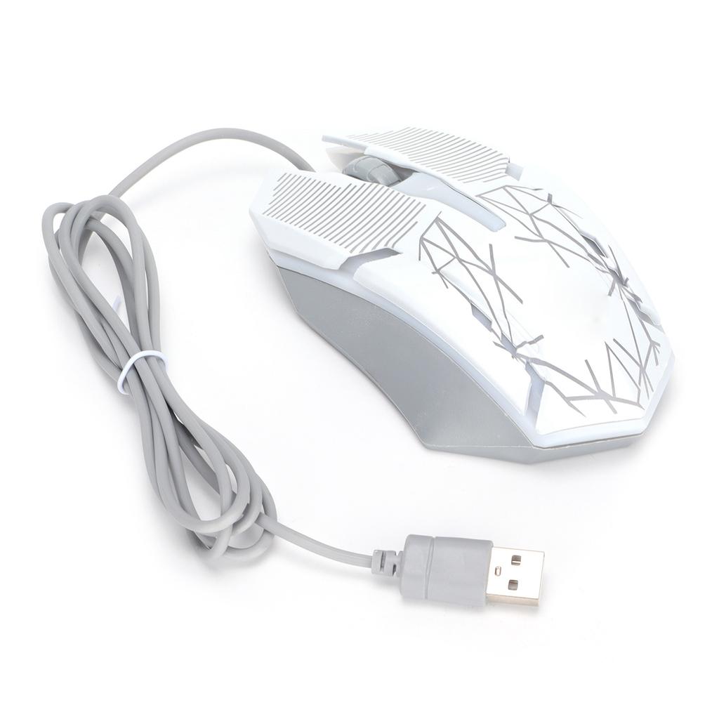Wired Mouse USB Port Gaming Business Luminous Optical Computer Accessories