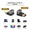 8K HDMI-Compatible Side Bend 90 Degree Adapter 90 Degree Right Angle 270 Degree Adapter HDMI Male To Female Expansion Connector