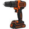 Cordless Hammer Drill - 18V - BLACK+DECKER - BDCHD18S32-QW - Battery + Charger + 32-piece Accessory Set