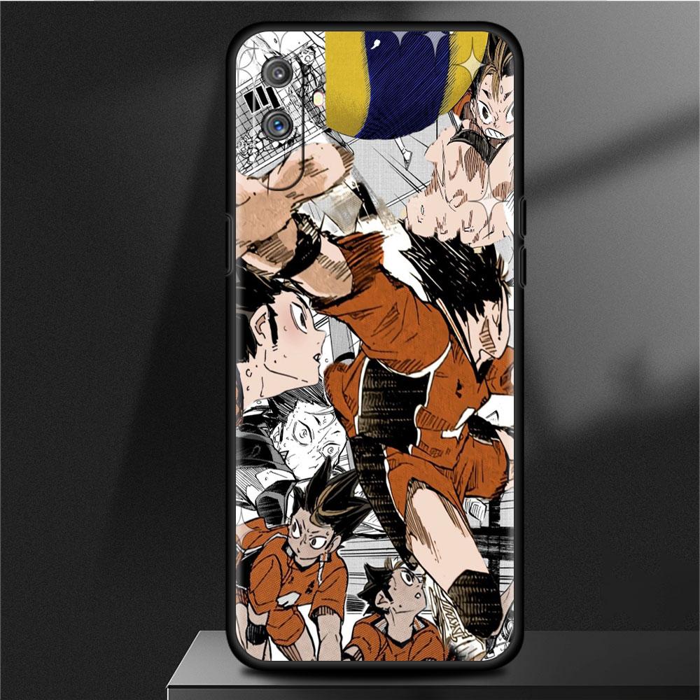 Soft Case For Oppo Realme 8 C21Y C21 GT Neo 2 Pro 3 7 9 Pro 8i 6 C11 9i C35 C15 Master C12 C3 Phone Cover Haikyu!! Anime Funda