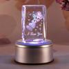 Mute Display Turntable Automatic Revolving Platform Art Ornament Bases Crystal Display Stand