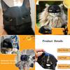 Cat Bat Cosplay Hat, 2025 New Bat Mask for Cat, Batcat Mask, Cute Cat bat Cosplay hat Funny Bat Cat Avenger Mask, Halloween Costumes Accessories for