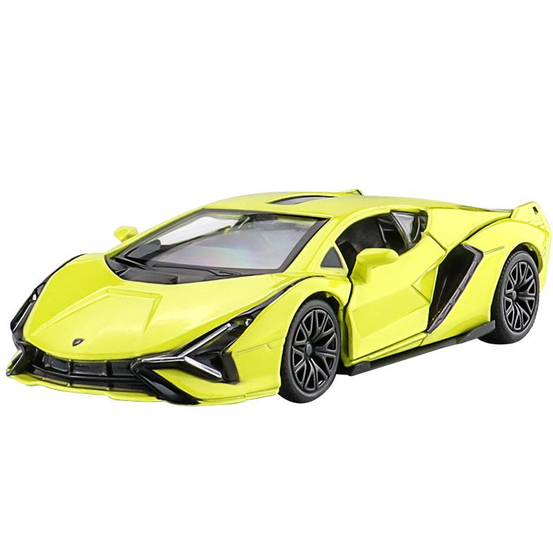 1:36 Sina Revuelto Alloy Diecast Car Model Toy With Pull Back Male Gift Toy Collection