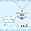 Sanrio Ожерелье Киннаморолл Ангельское Сердце Ювелирные изделия Серебро Женское