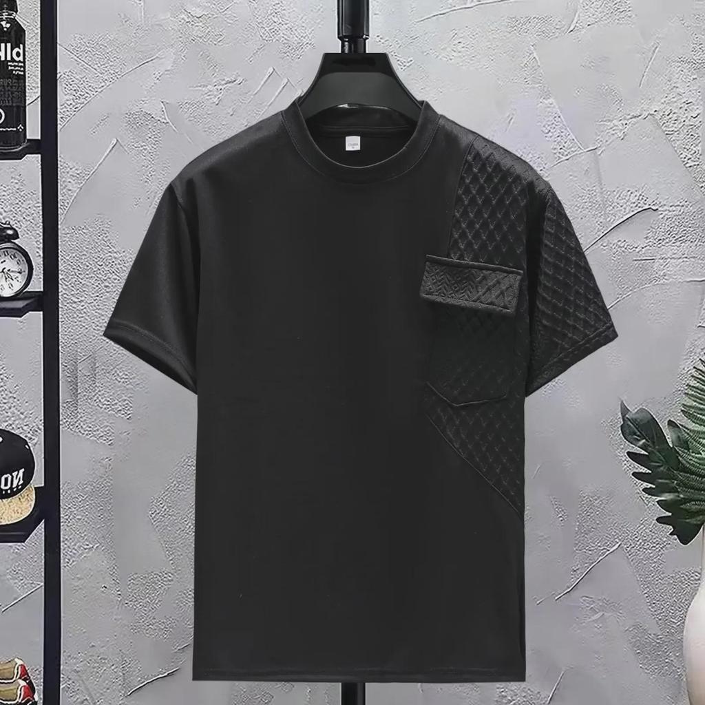 Футболка мужская Yamamoto Yohji Irregular Dark Niche Barber, большой размер, короткий рукав