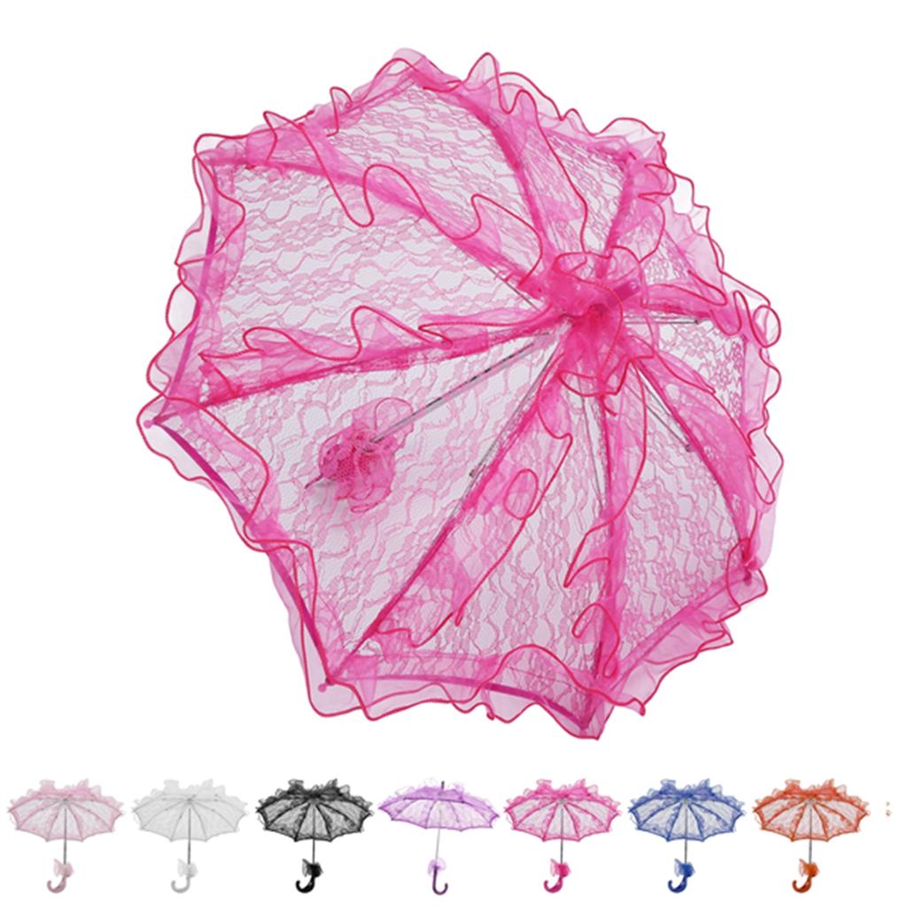 Кружевной зонтик ручной работы, свадебный кружевной зонтик, элегантный декоративный кружевной зонтик, фото