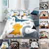 Duvet Cover Set Cartoon Children'S Quilt Cover 3D Digital Printing Three-Piece Set