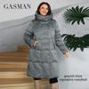 GASMAN 2024 Женская зимняя куртка-пуховик, длинный классический дизайн, карман на молнии, женское однотонное пальто для отдыха, парки больших размеров 88599