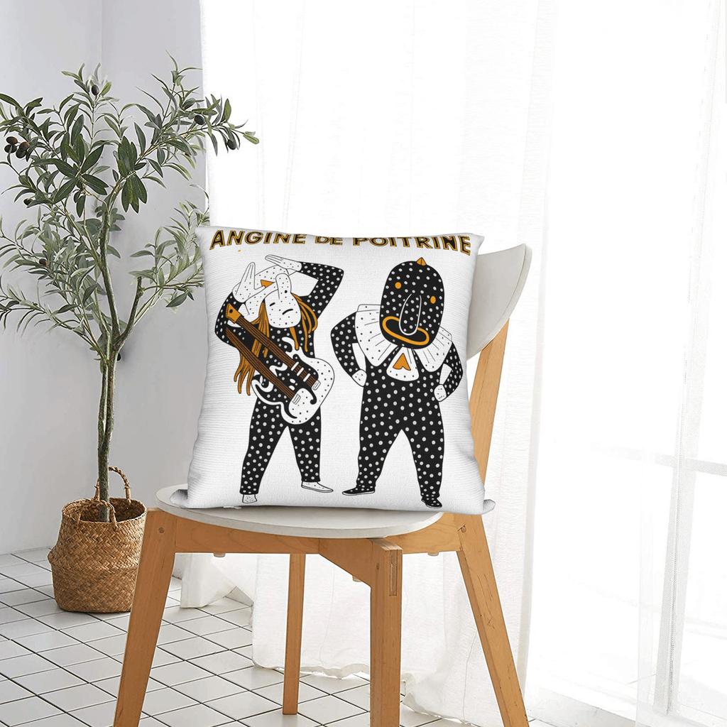 Pillow Cover Band Angine De Poitrine Fashion Pillow Case For Wedding Party Home Decor Pillowcases