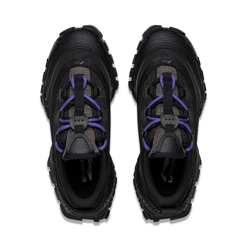Li Ning Outdoor CF Tracing, Походные ботинки для лесной местности, Женские, Ночной черный AHCW028-2
