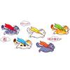 MDLUFY Car Sticker, Cat Superman Illustration, Waterproof, Funny Sticker, For Cars & Motorcycles, Hiding