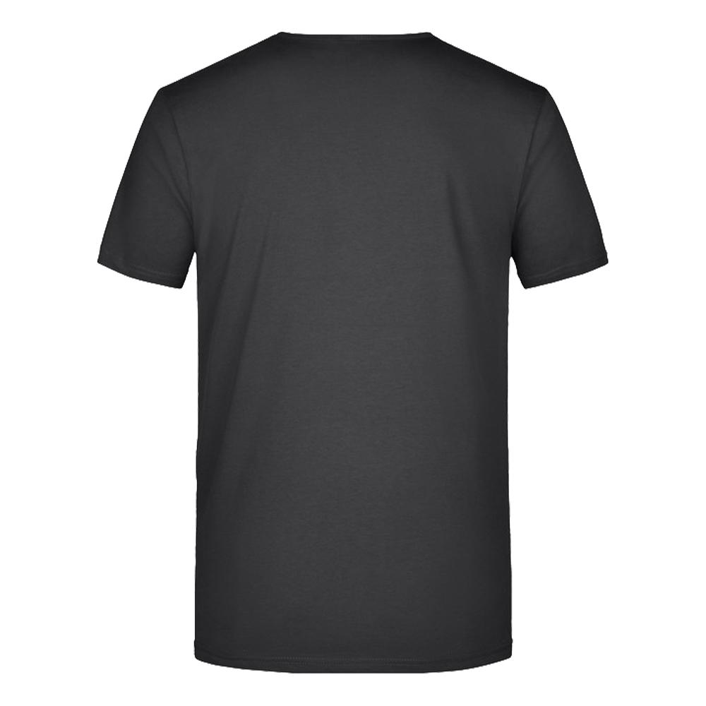 James and Nicholson Mens V Neck Slim T-Shirt