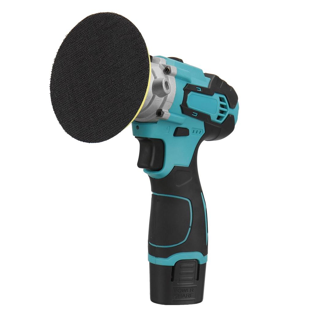 12 В портативная беспроводная электрическая полировальная машина для автомобиля, очиститель для полировки автомобиля, регулируемая, 5 скоростей, перезаряжаемая