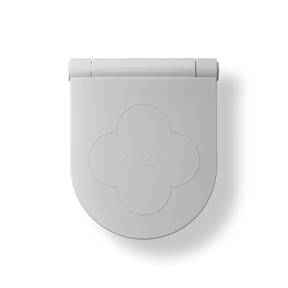 Косметическое зеркало KOBAKO со светодиодной подсветкой Примерно 10-кратное увеличение Регулируемое KAI KAI Работает от батареек KAI KAI PQ3408 Свет, Зеркало в натуральную величину, Стекло, Угол,