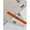 Deli Beauty Pro Wood File, Mixed Colors, 10 Pieces