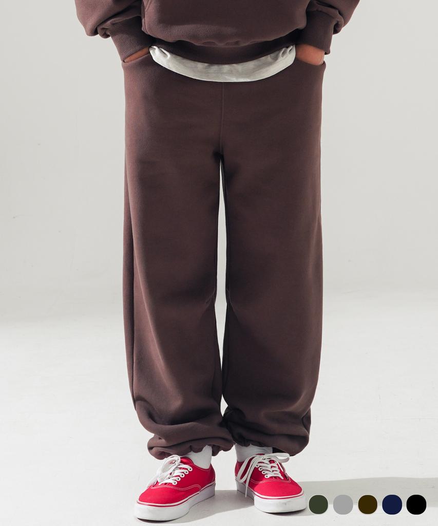 FP142 Flow Wide Sweatpants Brown Sjlp1550
