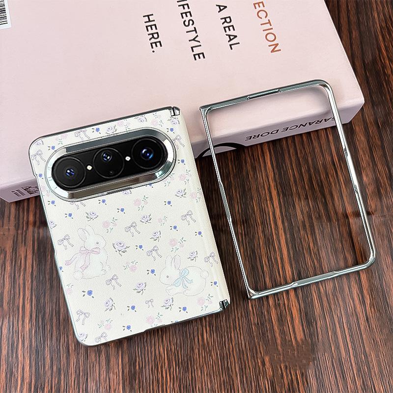 Подходит для Huawei Pura X Max, гальванизированный чехол для мобильного телефона, новый тренд с магнитной застежкой, противоударный чехол и интегрированный защитный чехол с пленкой